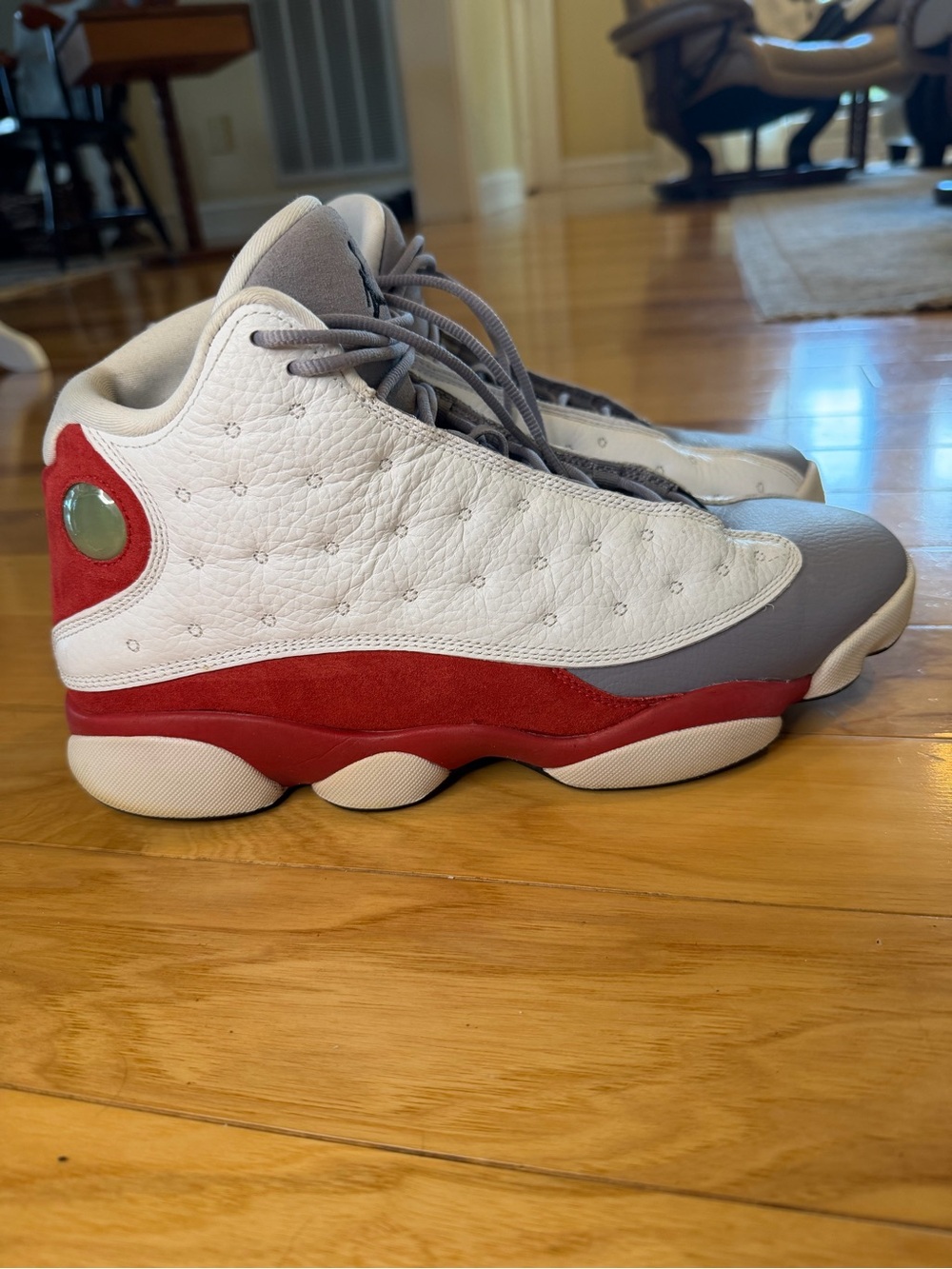 Air Jordan 13 Retro Grey Toe 2014 Size 11 Sneakers 414571-126 OG High Top